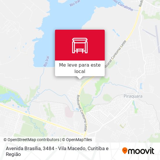 Avenida Brasília, 3484 - Vila Macedo mapa