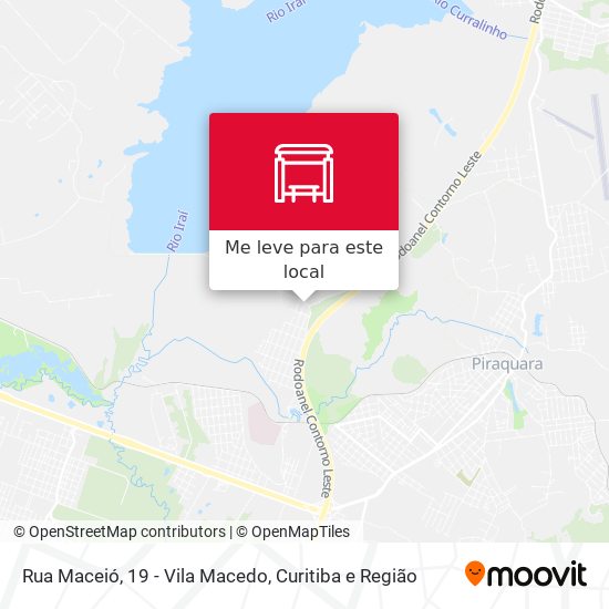 Rua Maceió, 19 - Vila Macedo mapa