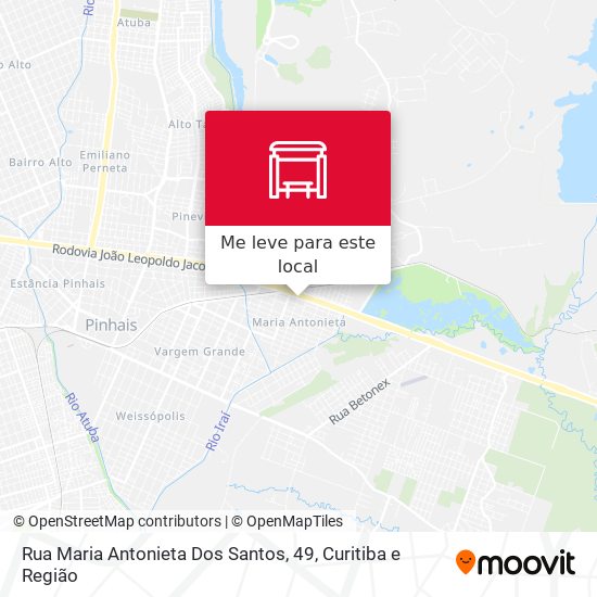 Rua Maria Antonieta Dos Santos, 49 mapa