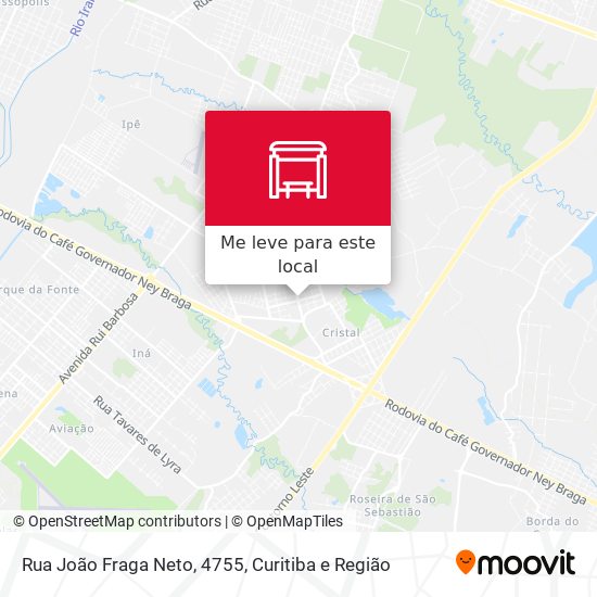 Rua João Fraga Neto, 4755 mapa