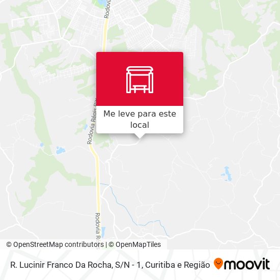 R. Lucinir Franco Da Rocha, S / N - 1 mapa