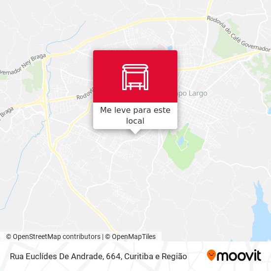 Rua Euclídes De Andrade, 664 mapa