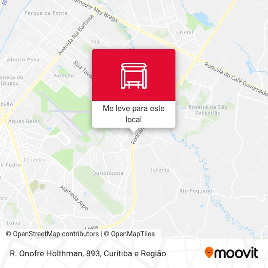 R. Onofre Holthman, 893 mapa