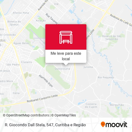 R. Giocondo Dall Stela, 547 mapa