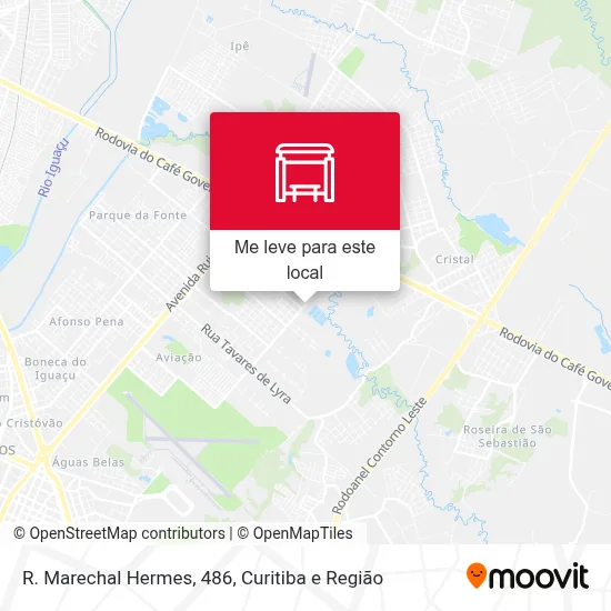 R. Marechal Hermes, 486 mapa