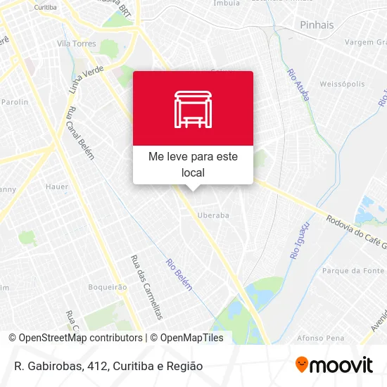 R. Gabirobas, 412 mapa