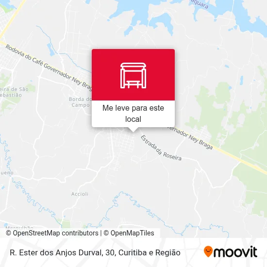 R. Ester dos Anjos Durval, 30 mapa