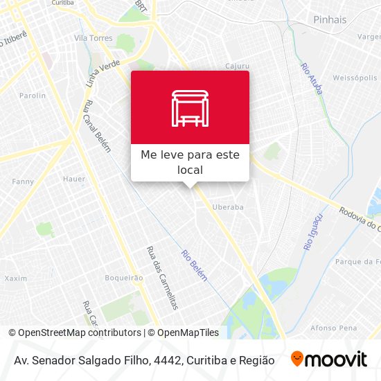 Av. Senador Salgado Filho, 4442 mapa