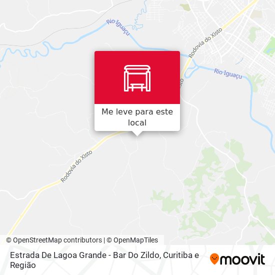 Estrada De Lagoa Grande - Bar Do Zildo mapa