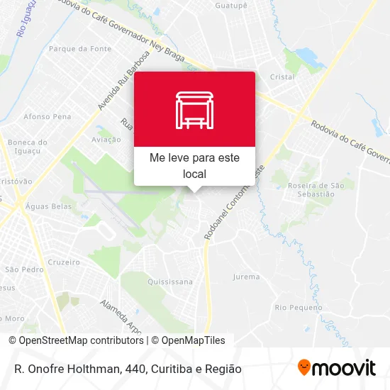 R. Onofre Holthman, 440 mapa