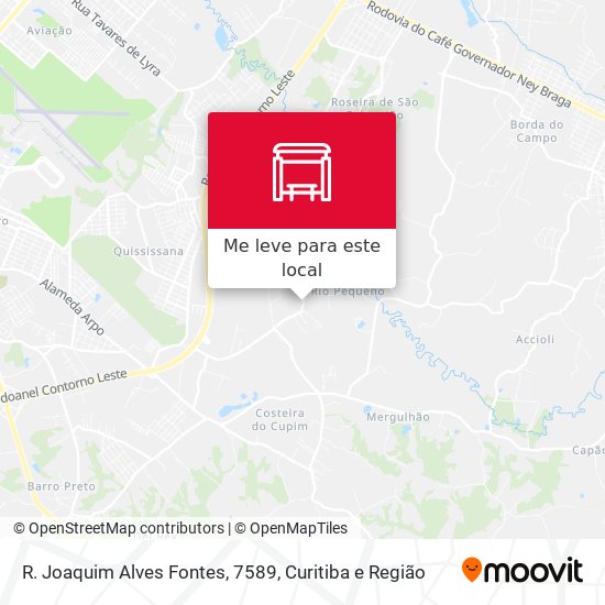 R. Joaquim Alves Fontes, 7589 mapa