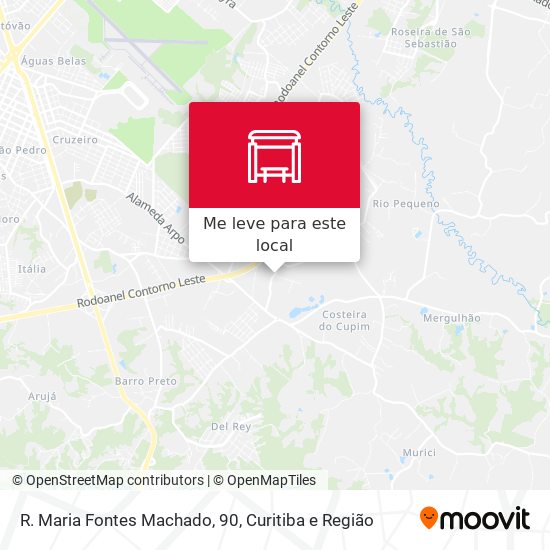 R. Maria Fontes Machado, 90 mapa