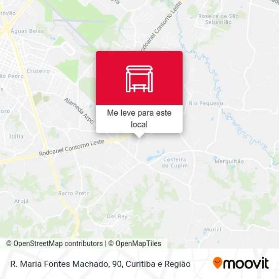 R. Maria Fontes Machado, 90 mapa