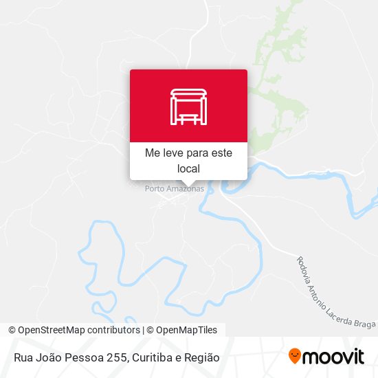 Rua João Pessoa 255 mapa