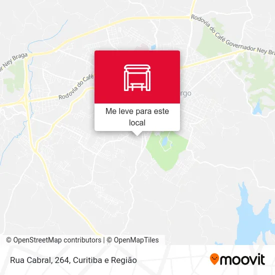 Rua Cabral, 264 mapa