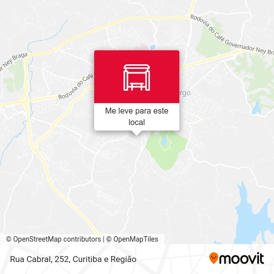 Rua Cabral, 252 mapa