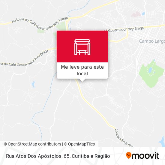 Rua Atos Dos Apóstolos, 65 mapa