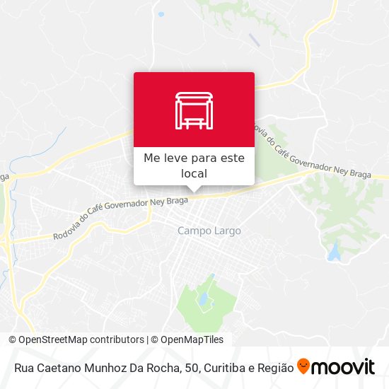 Rua Caetano Munhoz Da Rocha, 50 mapa