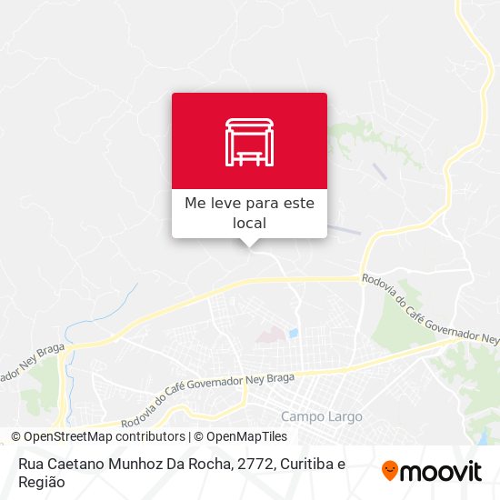 Rua Caetano Munhoz Da Rocha, 2772 mapa