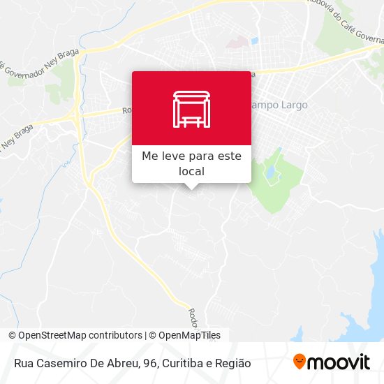 Rua Casemiro De Abreu, 96 mapa