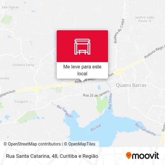 Rua Santa Catarina, 48 mapa