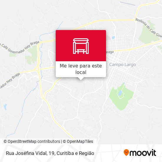 Rua Joséfina Vidal, 19 mapa