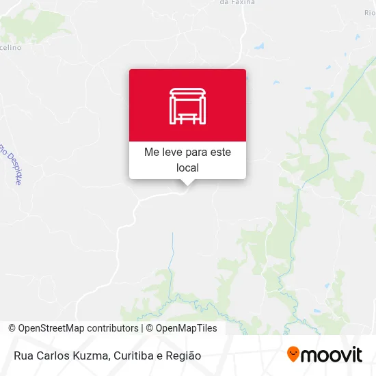Rua Carlos Kuzma mapa