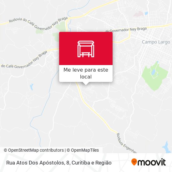 Rua Atos Dos Apóstolos, 8 mapa