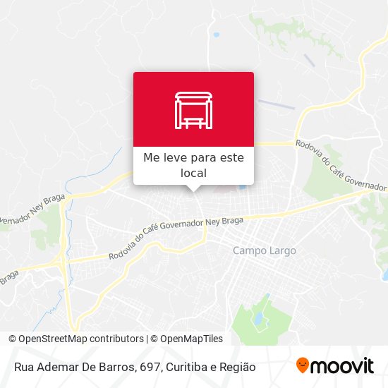 Rua Ademar De Barros, 697 mapa