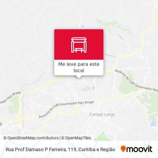 Rua Prof Damaso P Ferreira, 119 mapa