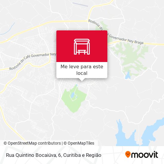 Rua Quintino Bocaiúva, 6 mapa
