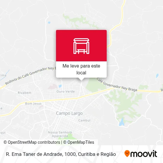 R. Ema Taner de Andrade, 1000 mapa