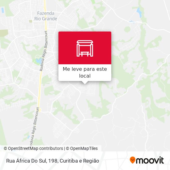 Rua África Do Sul, 198 mapa
