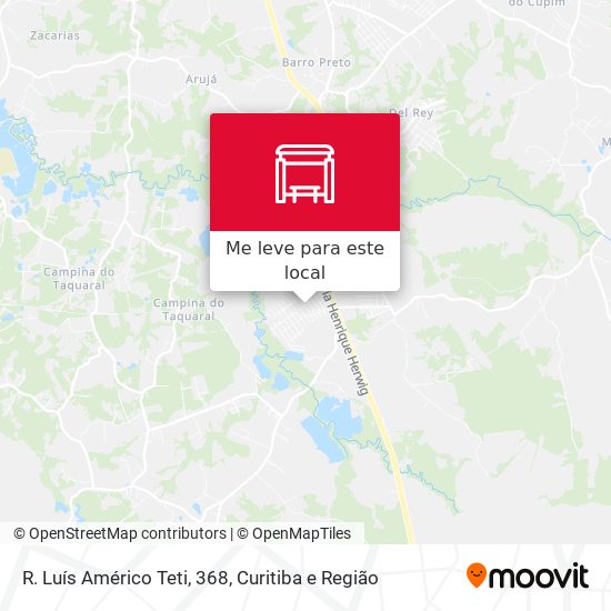 R. Luís Américo Teti, 368 mapa