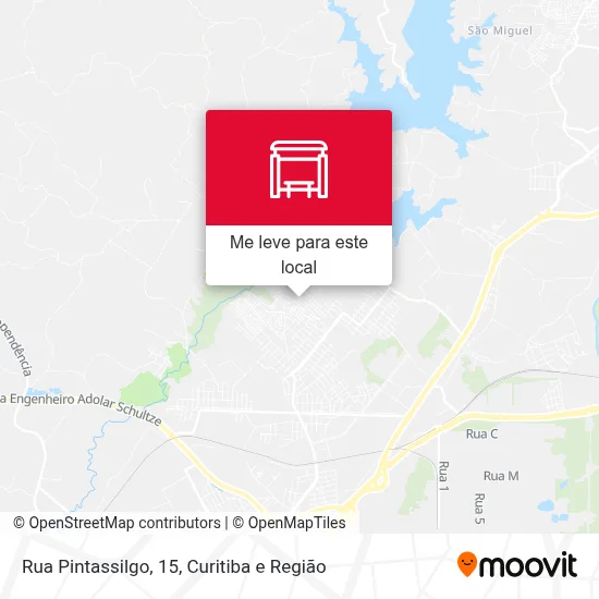 Rua Pintassilgo, 15 mapa