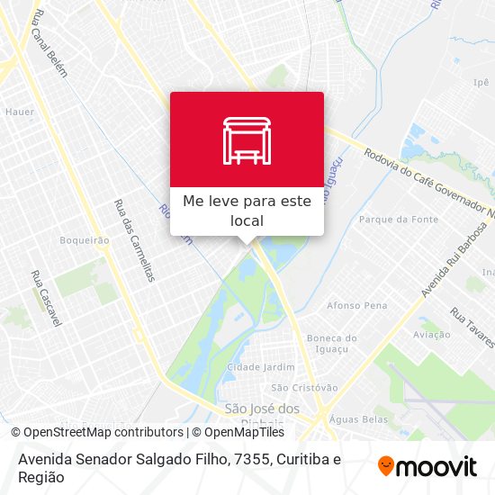 Avenida Senador Salgado Filho, 7355 mapa