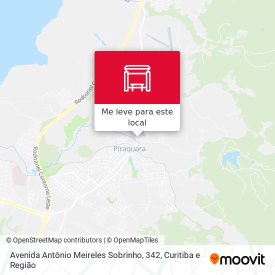 Avenida Antônio Meireles Sobrinho, 342 mapa