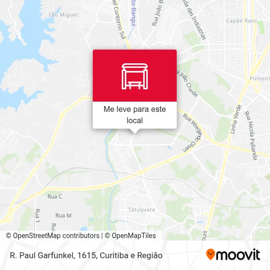 R. Paul Garfunkel, 1615 mapa