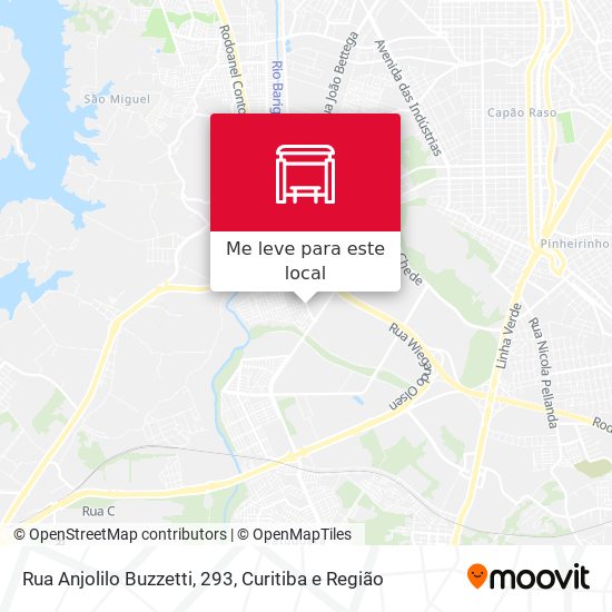 Rua Anjolilo Buzzetti, 293 mapa