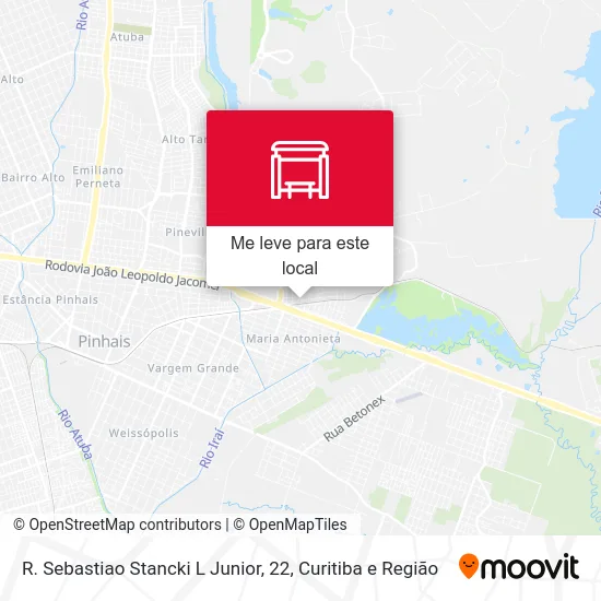 R. Sebastiao Stancki L Junior, 22 mapa