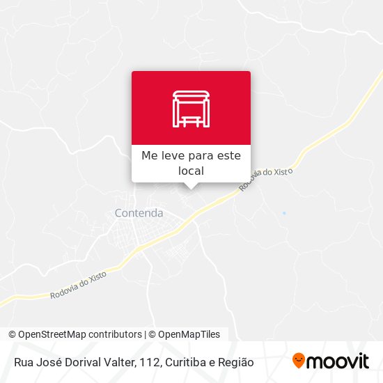 Rua José Dorival Valter, 112 mapa