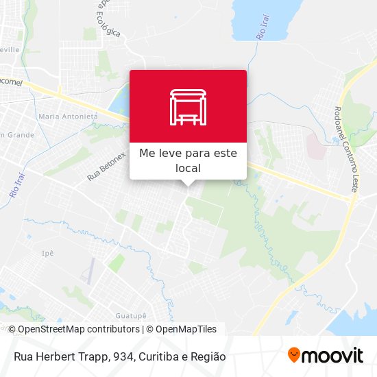 Rua Herbert Trapp, 934 mapa