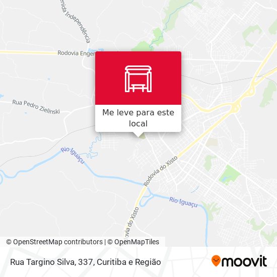 Rua Targino Silva, 337 mapa