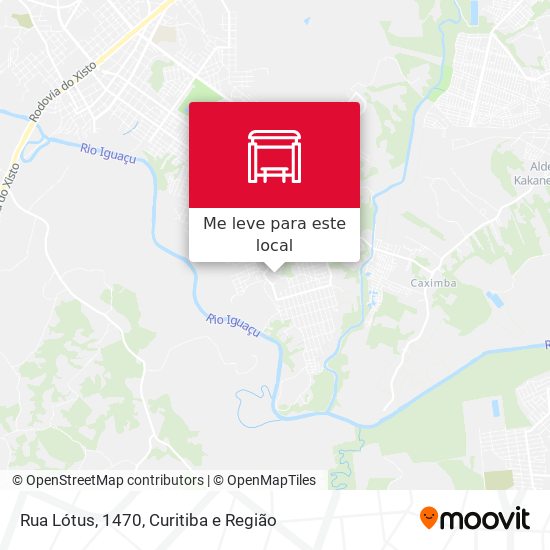 Rua Lótus, 1470 mapa