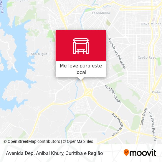 Avenida Dep. Anibal Khury mapa