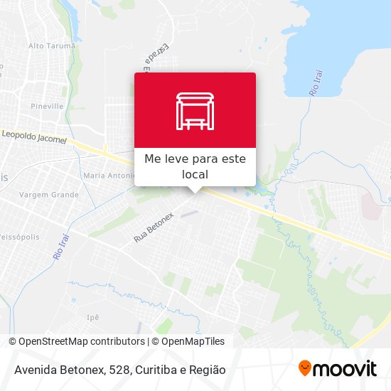 Avenida Betonex, 528 mapa