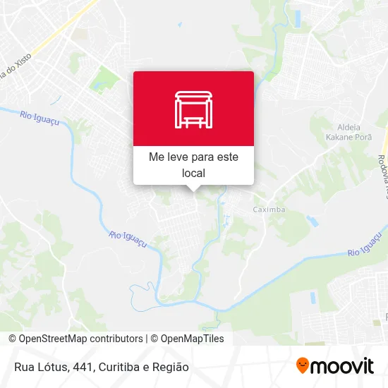 Rua Lótus, 441 mapa