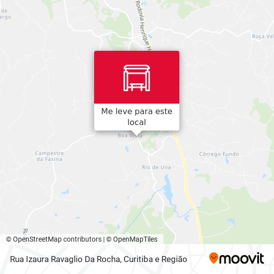 Rua Izaura Ravaglio Da Rocha mapa