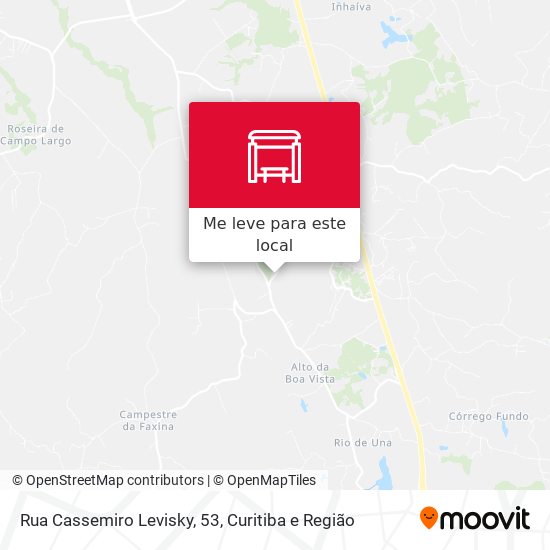 Rua Cassemiro Levisky, 53 mapa