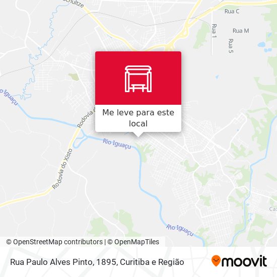 Rua Paulo Alves Pinto, 1895 mapa